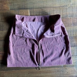 Shein Womens Corduroy Front Mini Skirt | Size 4/5 | Like New